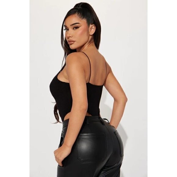 Bozzolo Just Can't Get Enough‎ Thong Bottom Mesh Bodysuit Black Size M RefFNB3 - Picture 2 of 7